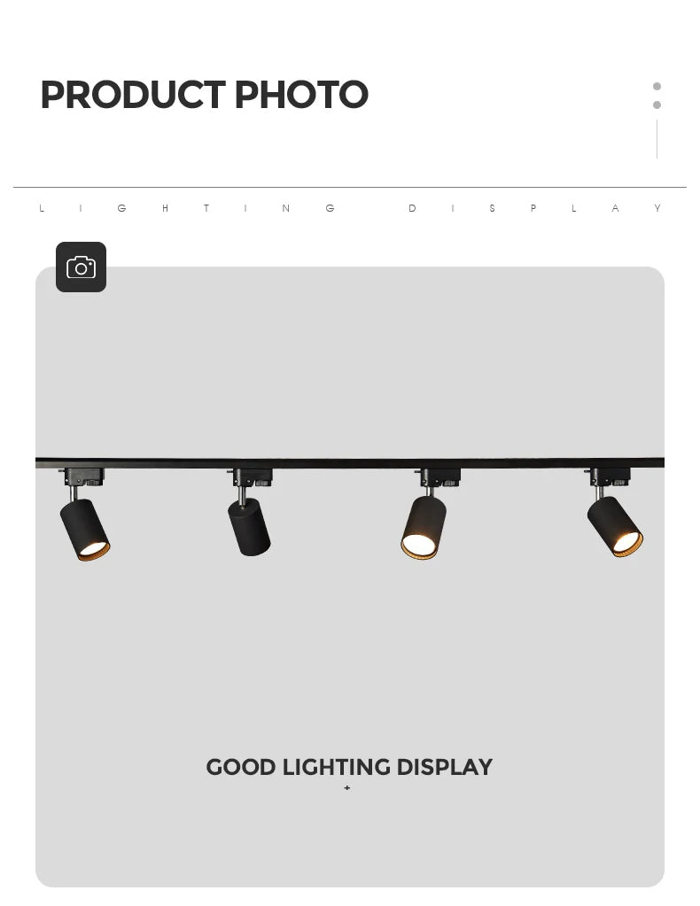 Moden Led Track light COB Whole Set Track Lights Aluminum Rails Track lighting Fixture For Clothing Shop Living Room Home