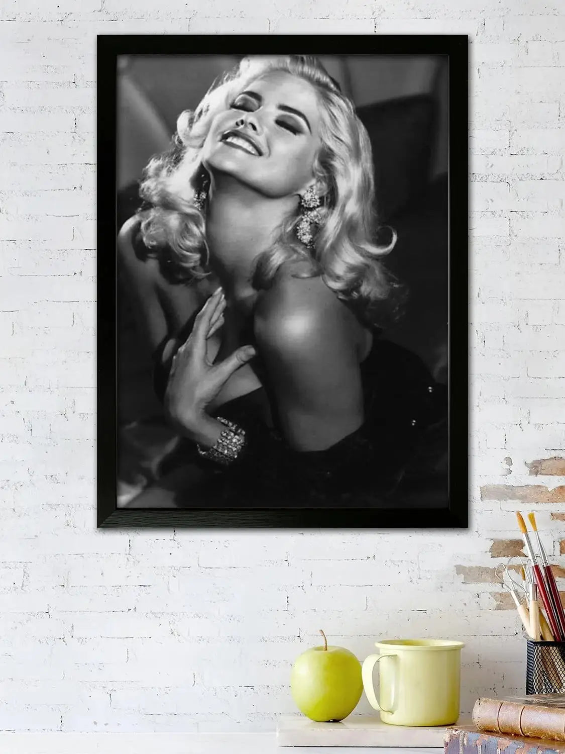 anna nicole smith Poster Prints Wall Art Canvas Painting Poster For Modern Family Living Room Home Decor