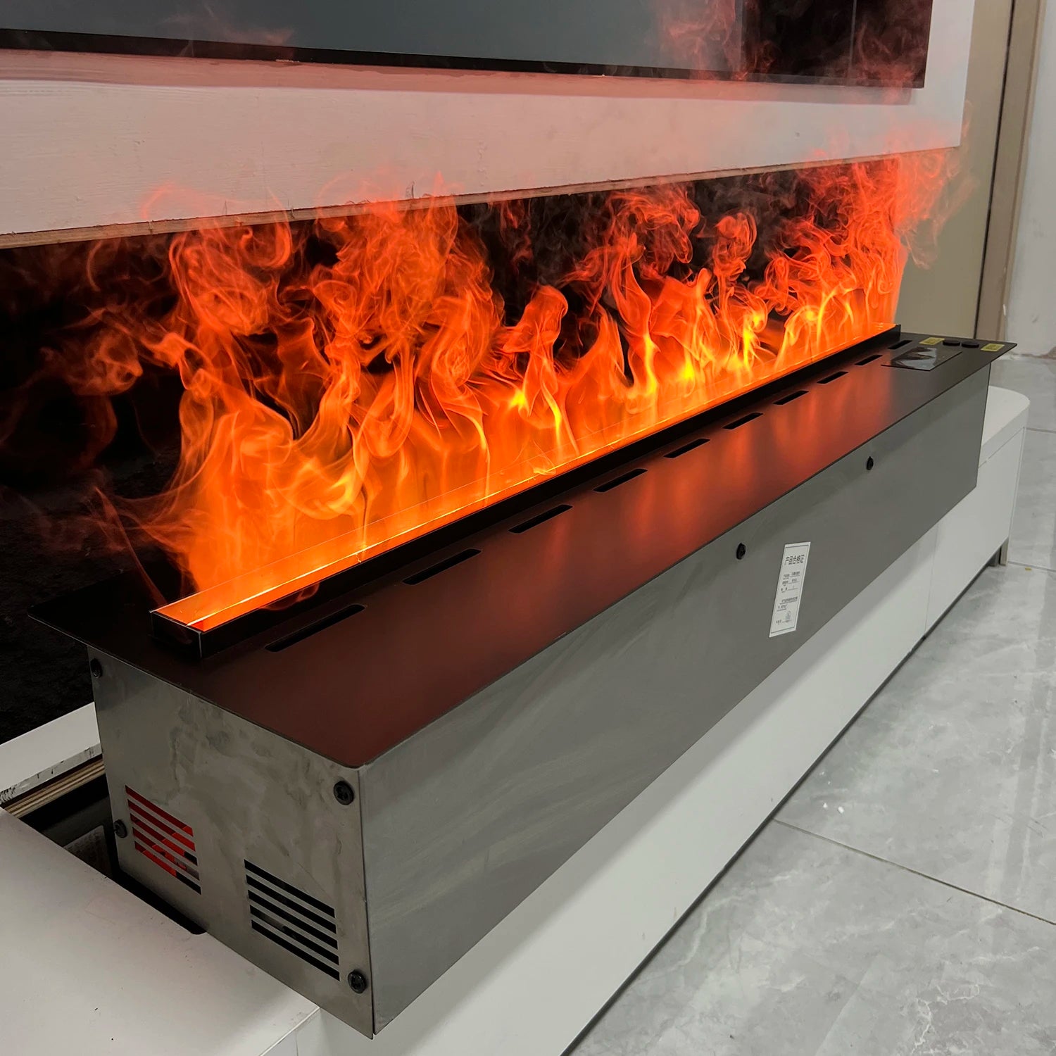 LumiGlow Smart Electric Fireplace