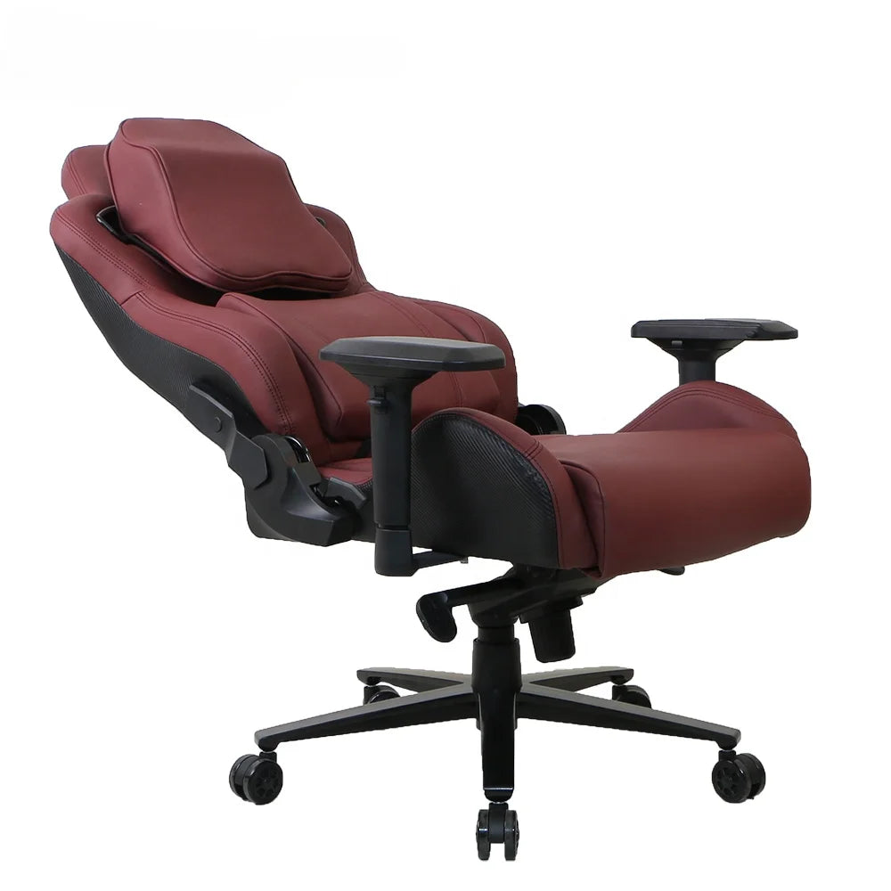 China OEM Burgundy Red Wine Ergonomic Chairs For Office On Computer Sale