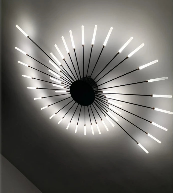 Modern Nordic LED Ceiling Chandelier for Living room Novelty fireworks modeling lighting Home Decoration Lamps Bedroom fixtures