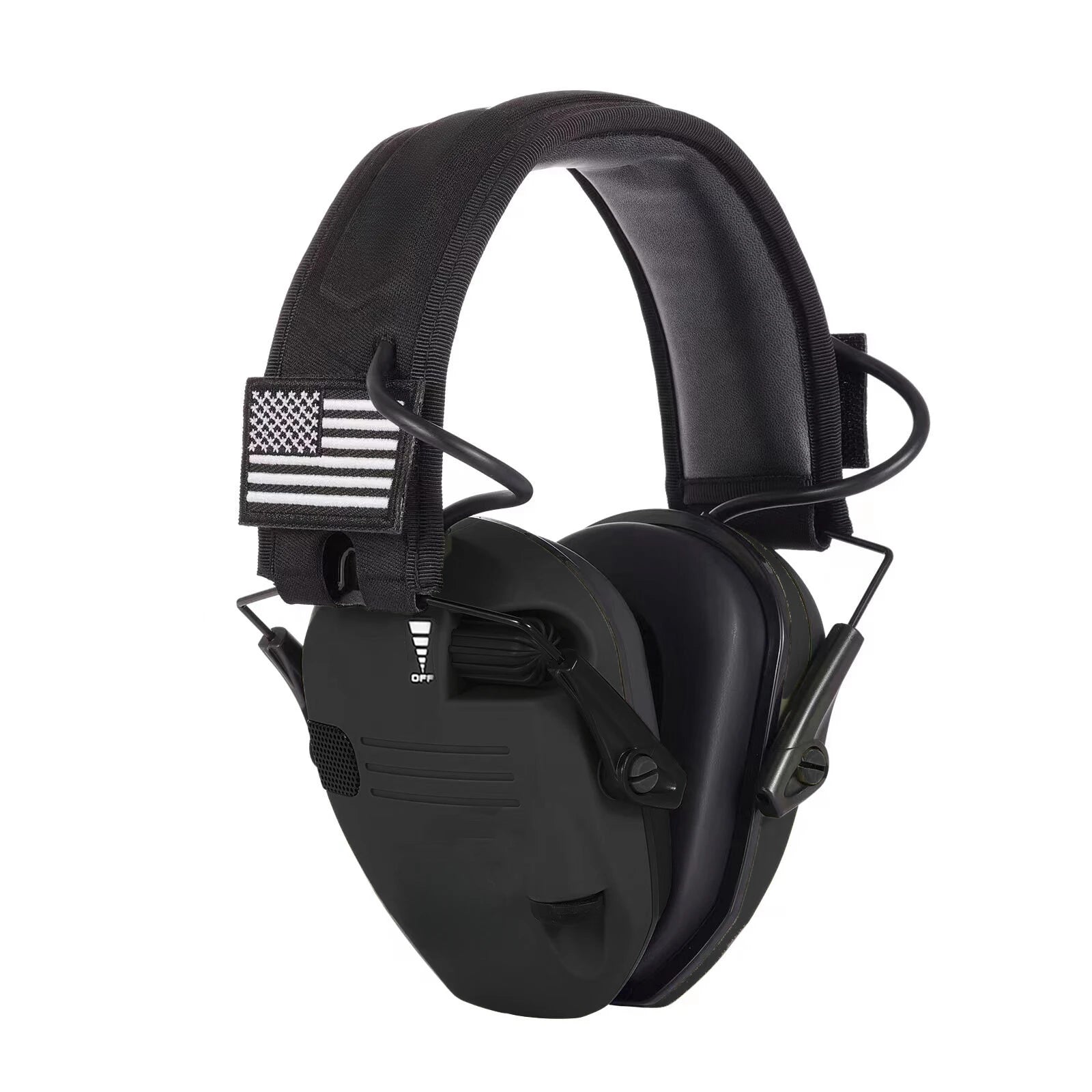 Shooting Hearing Protection Electronic Tactical Headset Noise Cancelling Active Hunting Earmuffs NRR23dB