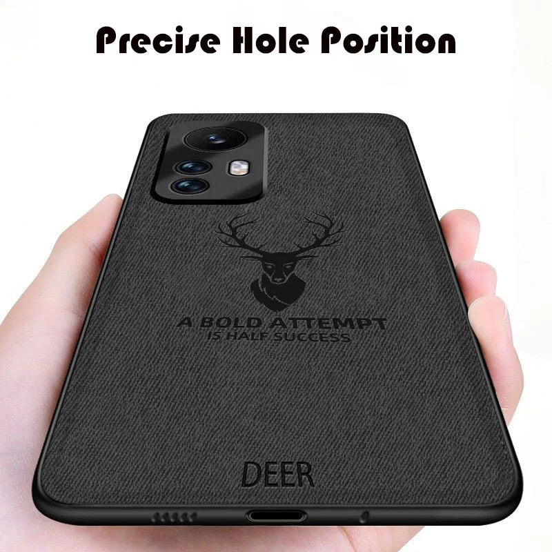 Fashion Cloth Pattern Phone Case For Xiaomi Mi 14 13 11 Lite 10 9T 10T 11T 12T 13T Pro 12X 12 Pro Soft Deer Cover