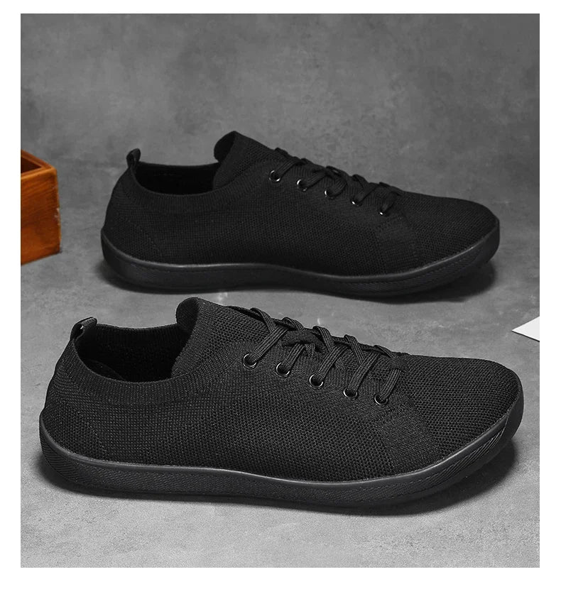 New Unisex Wider Shoes Breathable Mesh Men Barefoot Wide-toed Shoes Brand Flats Soft Zero Drop Sole Wider Toe Sneakes Large Size