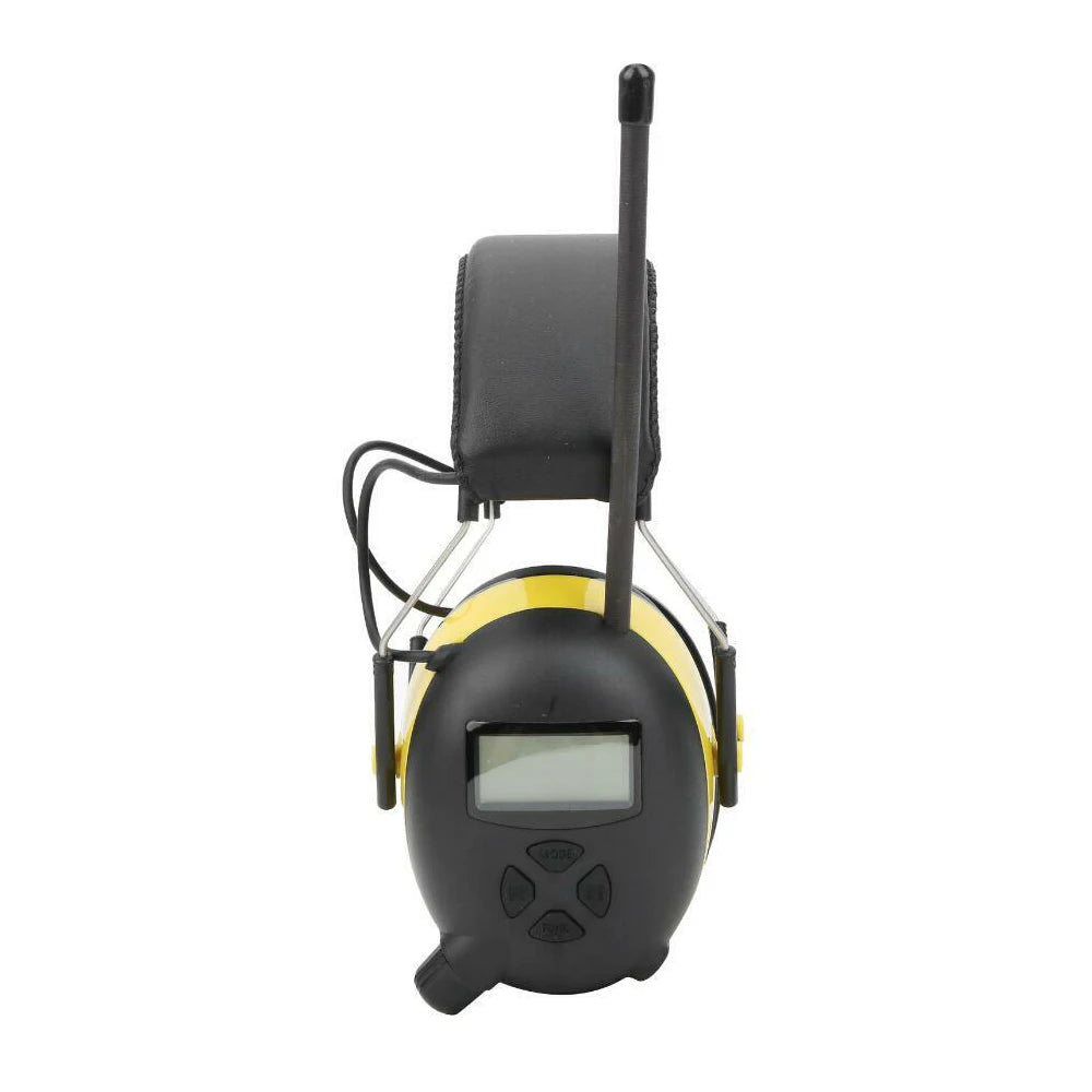 Noise Earmuffs AM/FM Radio headphones Ear Protection Bluetooth 5.1 Headphones Safety Defense for Mowing Lawn Work shooting