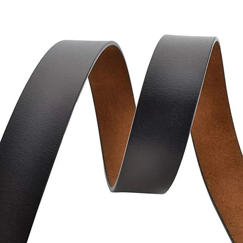 Men's Casual Luxury Designer Split Leather Belt