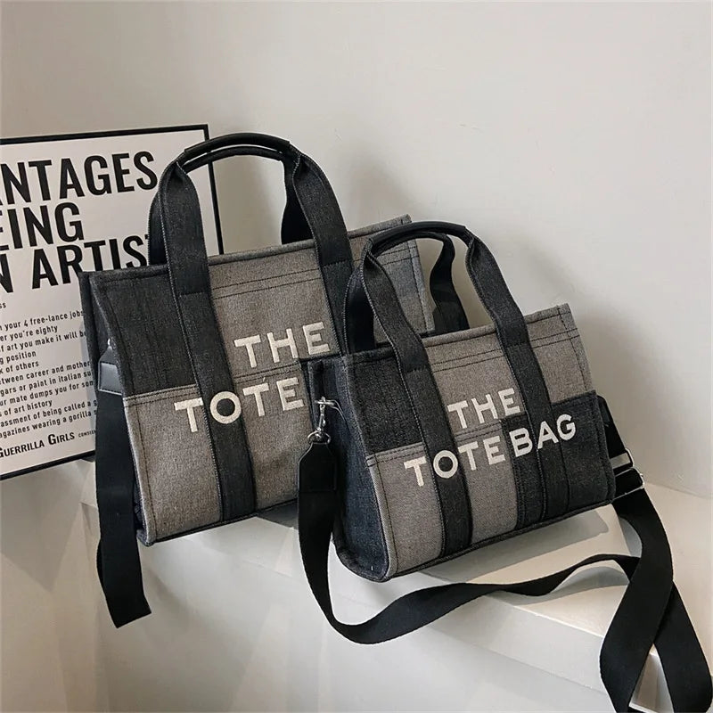 Women's Denim Tote Bag