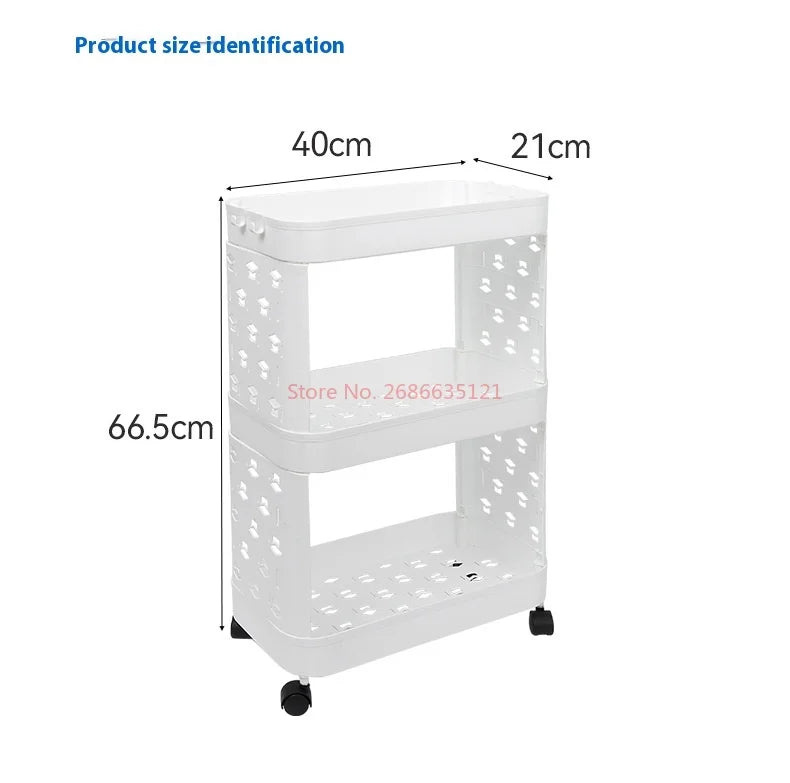 Mobile Home Book Storage Rack Classroom Desk Book Storage Rack Small Cart Multi-layer Stationery Sorting Storage Rack