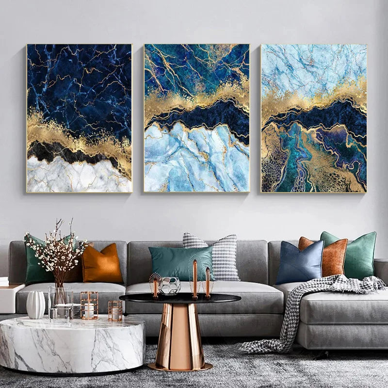 Abstract Canvas Wall Art – Unframed Print