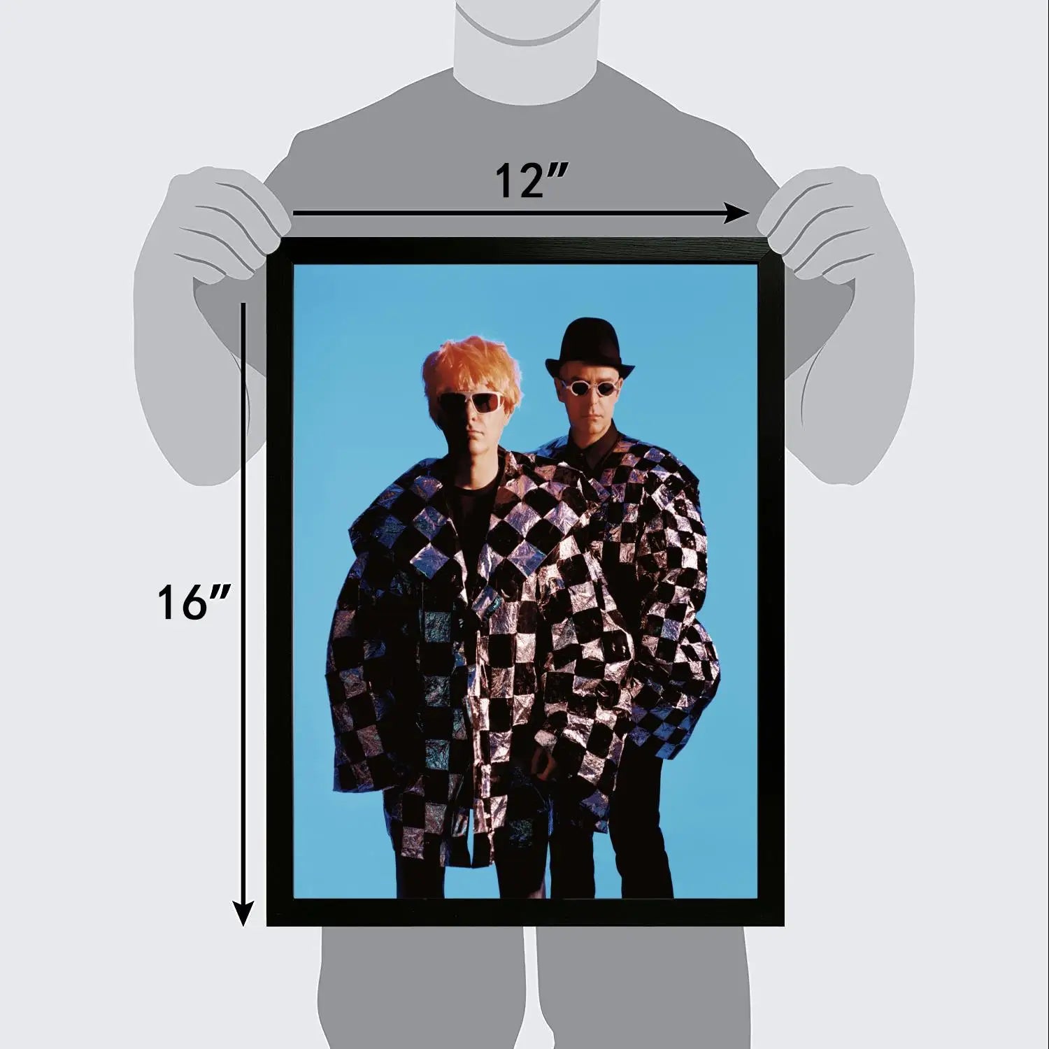 Pet Shop Boys Poster Prints Wall Art Canvas Painting Poster For Modern Family Living Room Home Decor