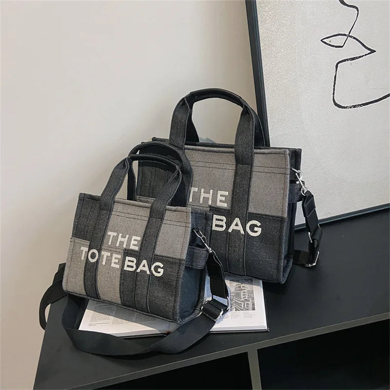 Women's Denim Tote Bag