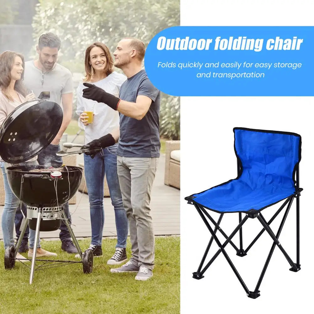 Camping Stool Ergonomic Camping Chair with Strong Load-bearing Portable Design Compact Size Folding Stool for Outdoor Supplies