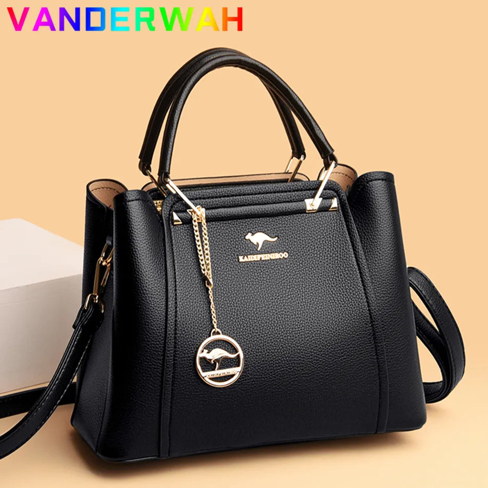 Soft Leather Luxury Handbag Designer Shoulder Crossbody