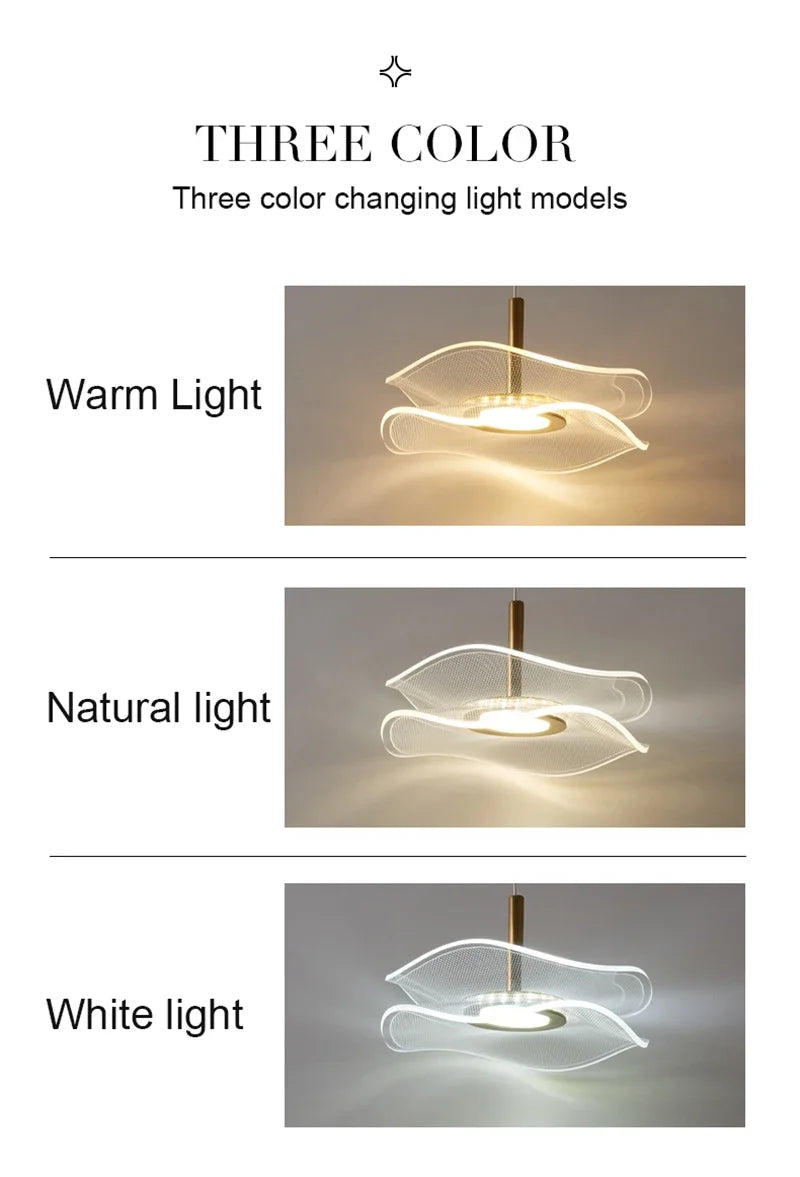 Nordic LED Pendant Lamp Fixture Indoor Lighting Hanging Lamp Dining Tables Living Room Stairs Home Decor Lustre Pendant Light