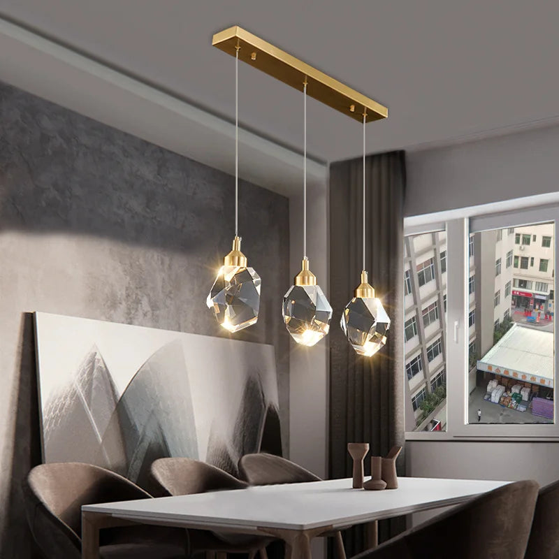 Modern Crystal Pendant Light