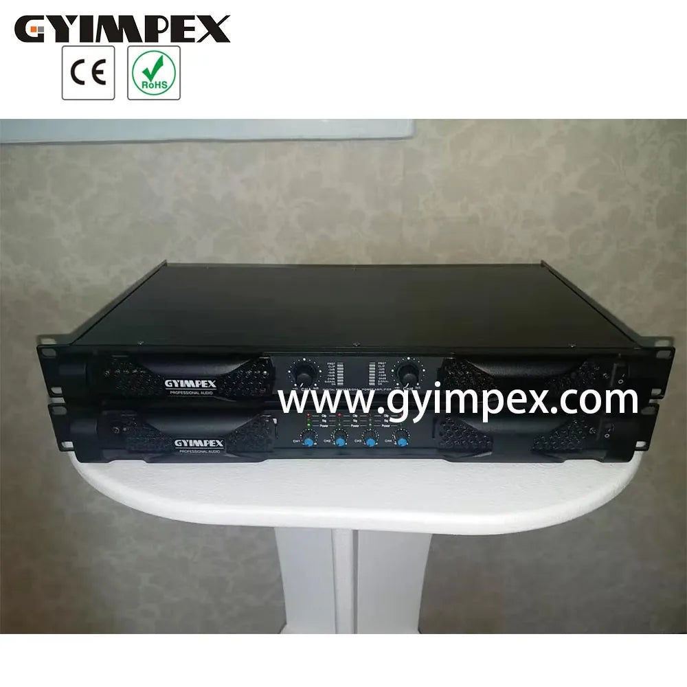 top quality china FP10Q High Powered  Amplifiers Digital Stereo FP Amplifier 1300W for line array speaker