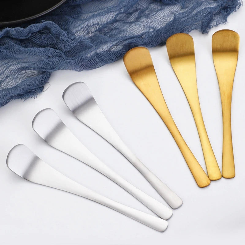 Stainless Steel Bar Spoon Easy Use Ergonomic Design Handle Durable Tool Convenient and Pactical Gift for Home Kitchen