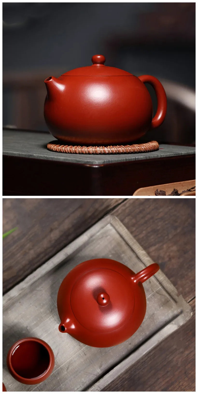 High-end Yixing Purple Clay Teapot Famous Handmade Ball Hole Filter Xishi Tea Pot Raw Ore Dahongpao Kettle Zisha Tea Set Gifts