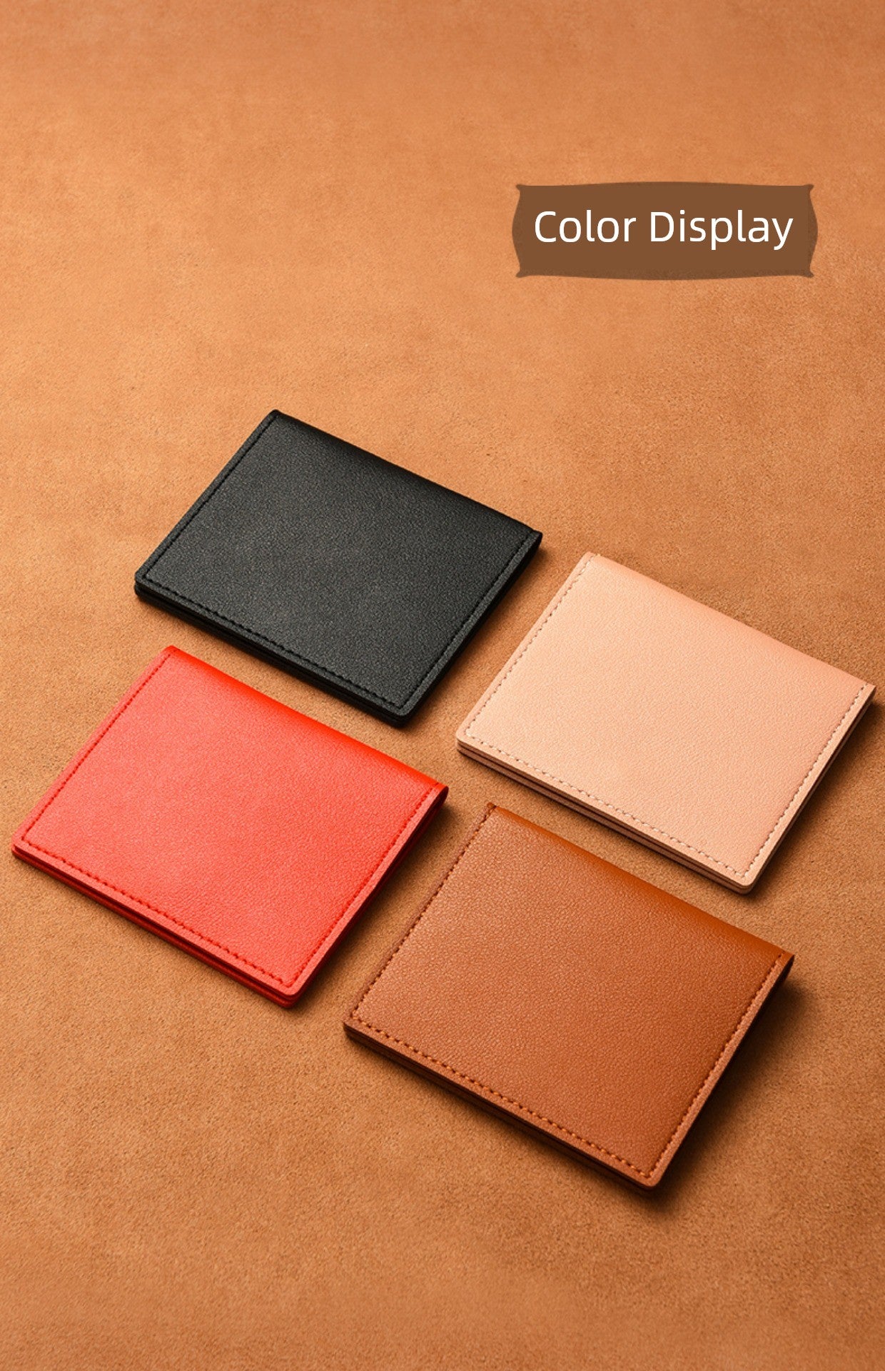 Small Bank Minimalist Thin Anti-Degaussing Card Holder