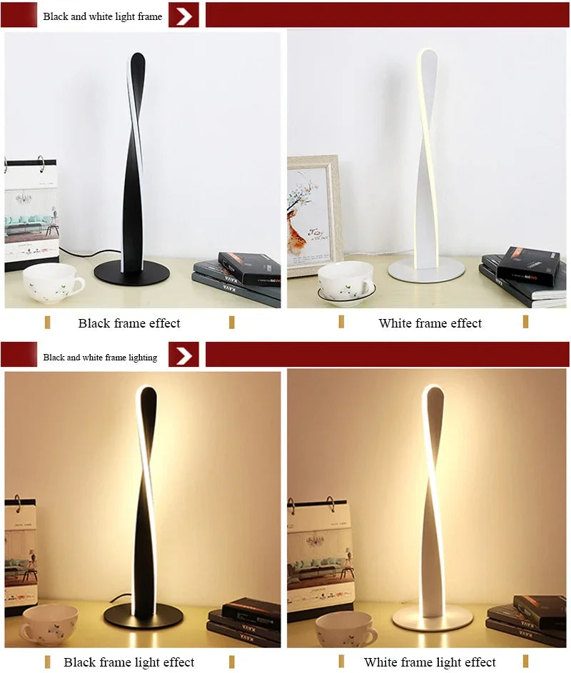 Modern LED decor Aluminum Floor Lamp for Living Room Bedroom Remote Dimming Acrylic Spiral Shape indoor Stand lighting