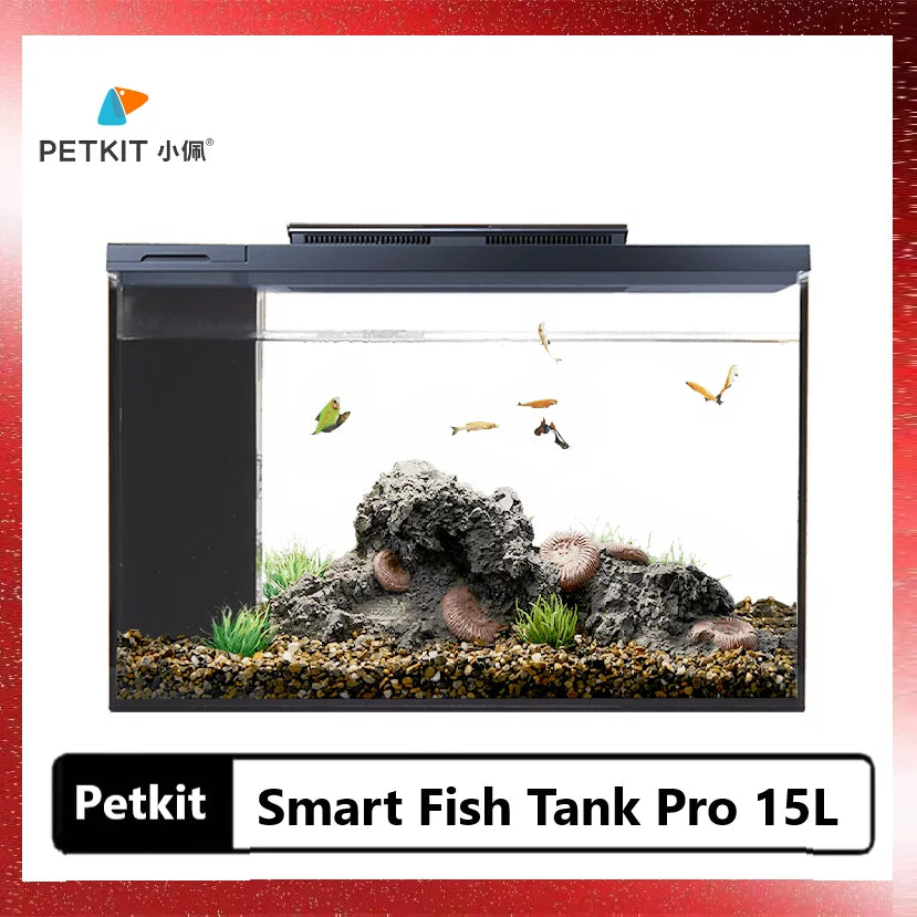 PETKIT Smart Aquarium Eco-Friendly Fish Tank Pro Mobile APP Aquarium Management Smart Lighting System Light Gradient 15L