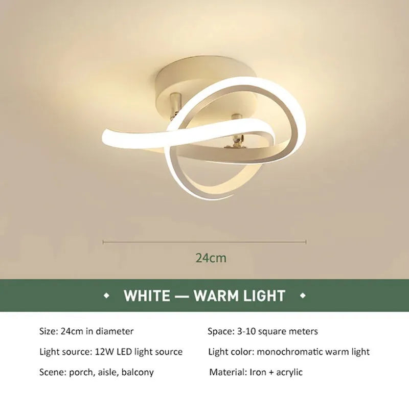 Clover Shape LED Ceiling Light