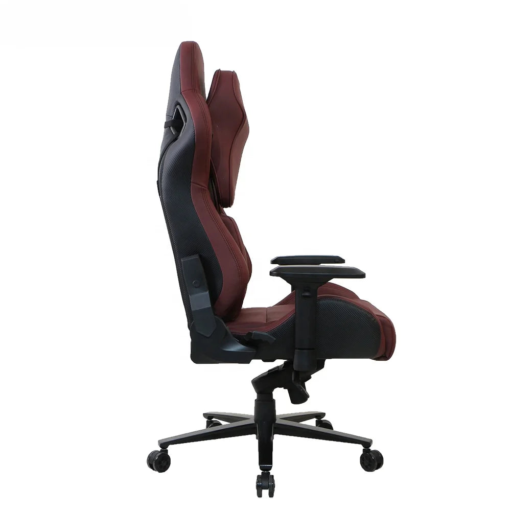 China OEM Burgundy Red Wine Ergonomic Chairs For Office On Computer Sale