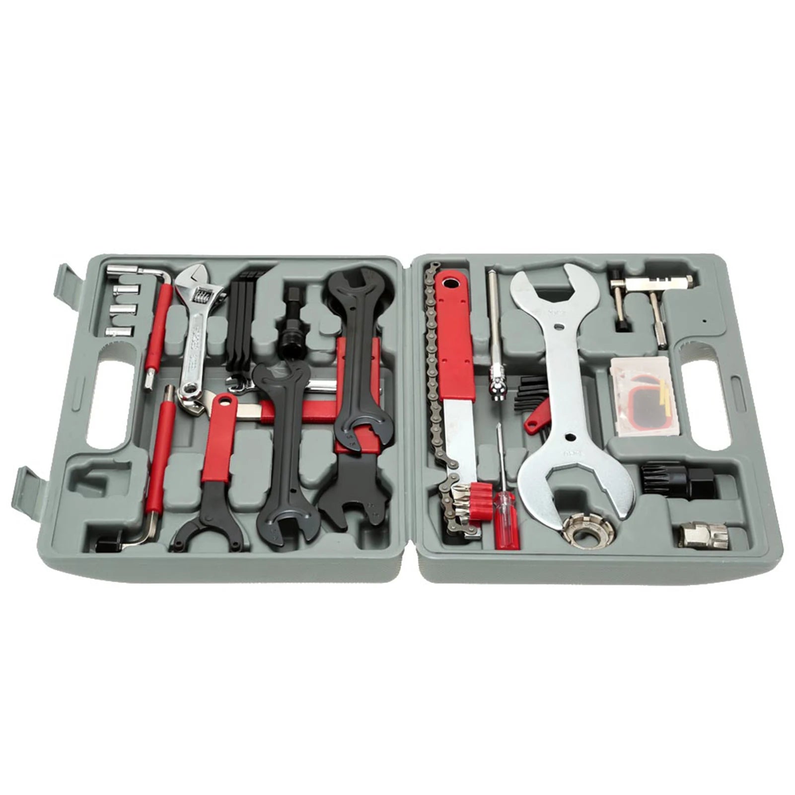 Lixada Portable Multifunctional Cycle Bicycle Bike Repair Tool Kit Set Includes Different Kinds of Carbon Steel Tools