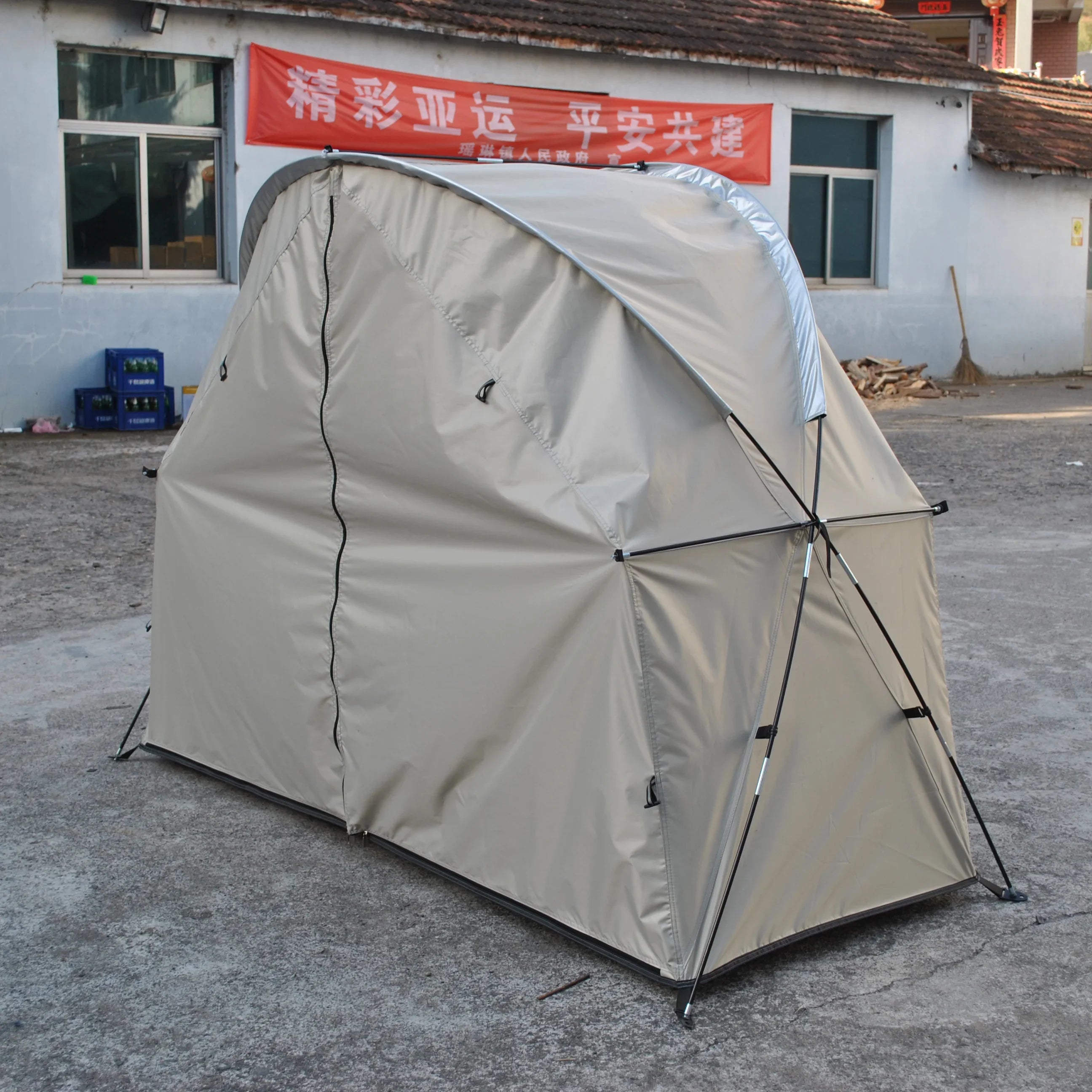 Durable Trekking tent Outdoor Individual tent,CZX-725 1 persone tent not include the cot,1 person tent,bike tent for storage