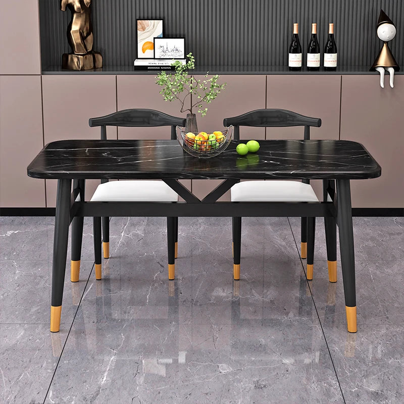 Modern Simple Dining Table Nordic Design Bistro Coffee Center Tables Minimalist Wine Mesas De Jantar Kitchen Furniture HD50CZ