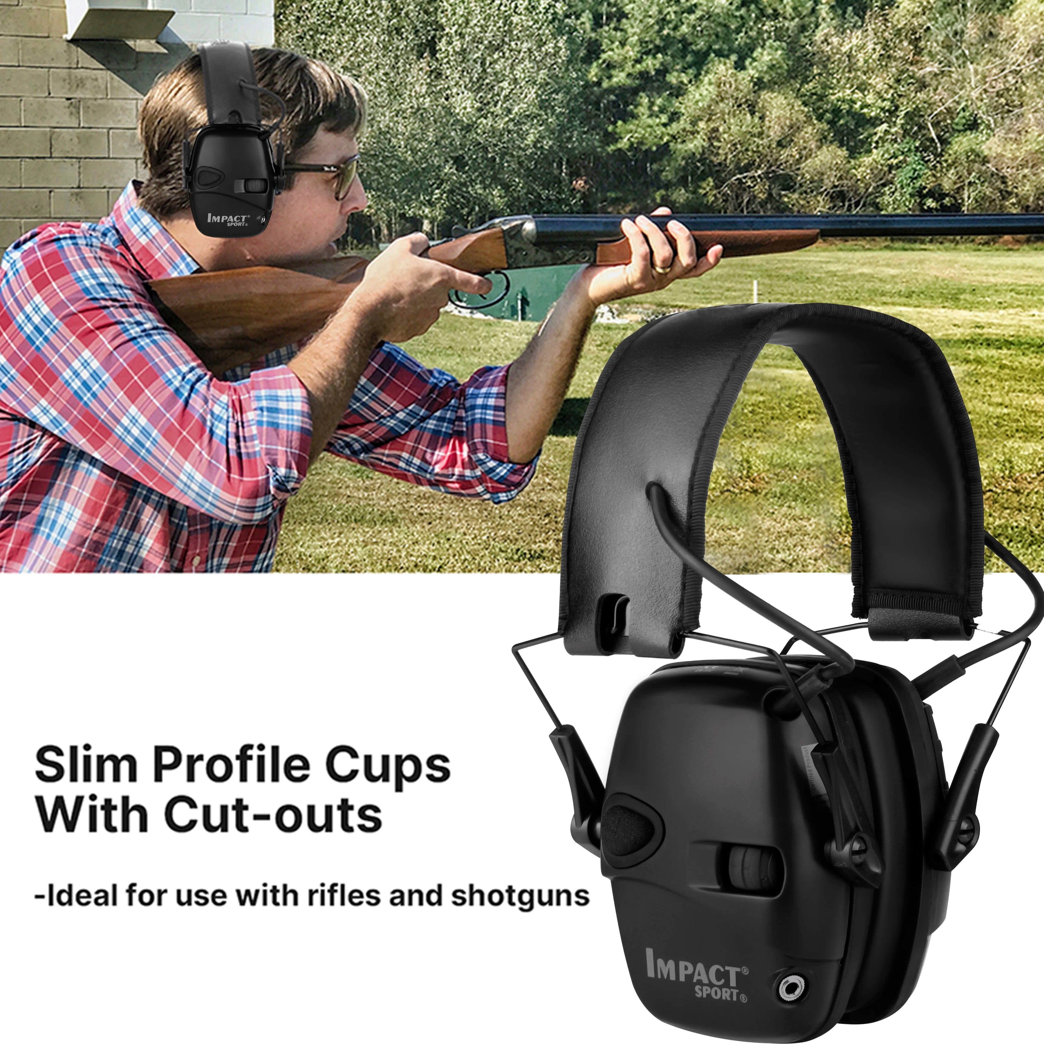 Electronic Shooting Earmuff Impact Sport Anti-noise Ear Protector Sound Amplification Tactical Hear Protective Headset 1/4/5pcs