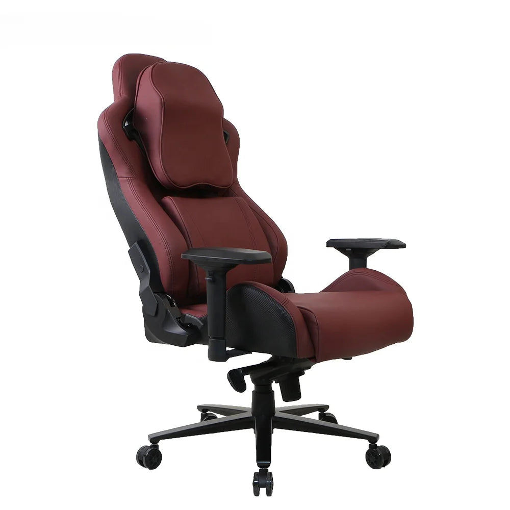 China OEM Burgundy Red Wine Ergonomic Chairs For Office On Computer Sale