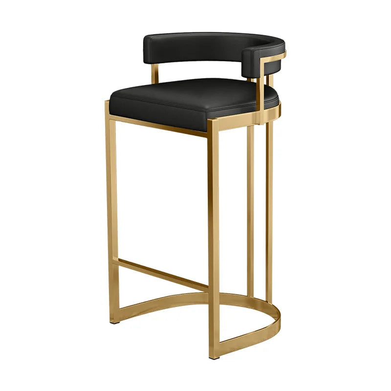 Modern Banquet Bar Stools Kitchen Counter Office Nordic Luxury Chair Manicure High Gamer Cadeira De Jantar Bar Furniture TD50DC