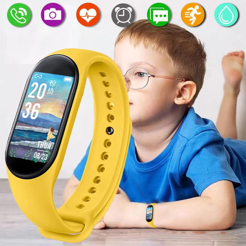 Smart Watch Kids Smartwatch Children Fitness Tracker Heart Rate Monitor For Boys Girls Electronic Waterproof Child Watch relojes