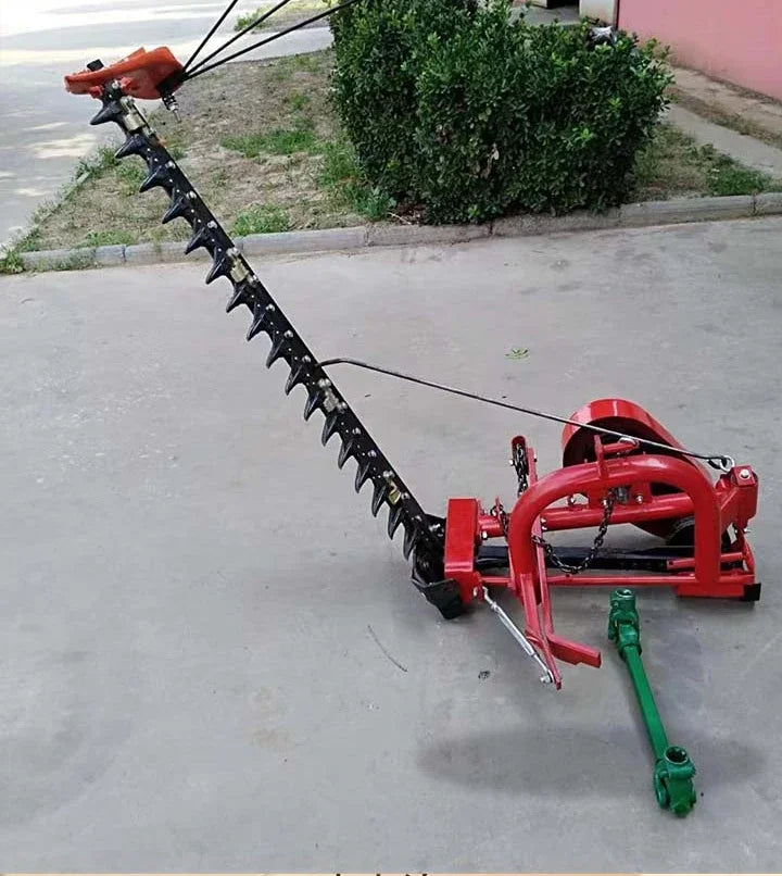 Mower, reciprocating lawn mower, four-wheel tractor with alfalfa and mugwort cutting machine, large grassland pasture trimming