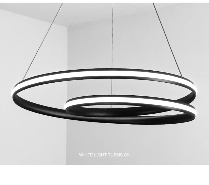 Modern led new simple ceiling chandelier living room bedroom dining room Nordic Chandelier