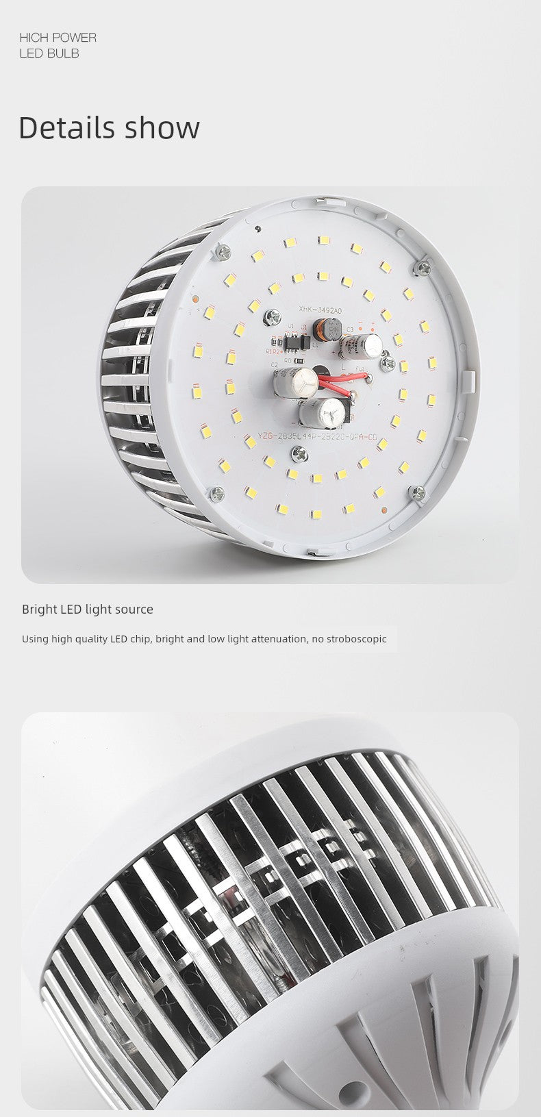 Yaming Construction Site Workshop High Brightness Indoor LED Bulb