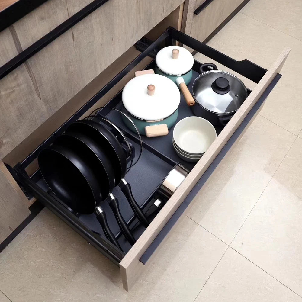 Slide-Out Kitchen Cabinet Organizer Drawer