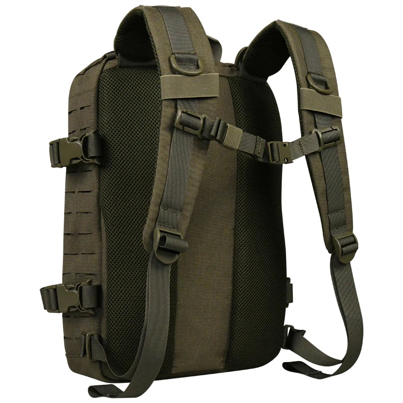 1000D Nylon Hunting Backpack Molle Plate Carrier Bag Light Weight Hiking Rucksack Compatible with Vest Sports Backpack