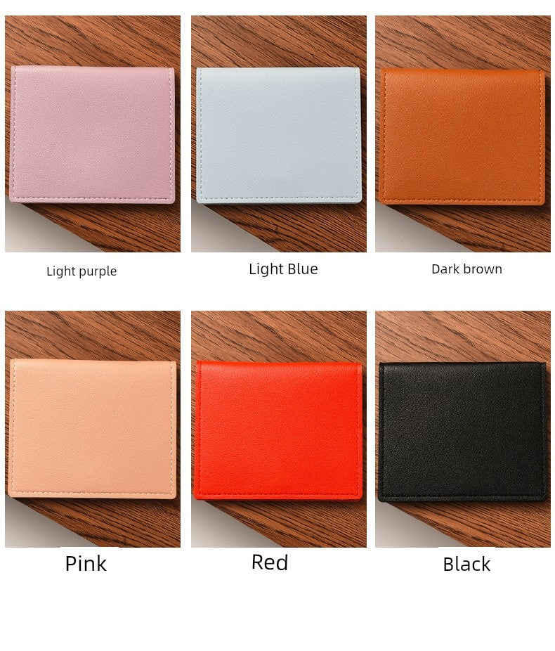 Small Bank Minimalist Thin Anti-Degaussing Card Holder