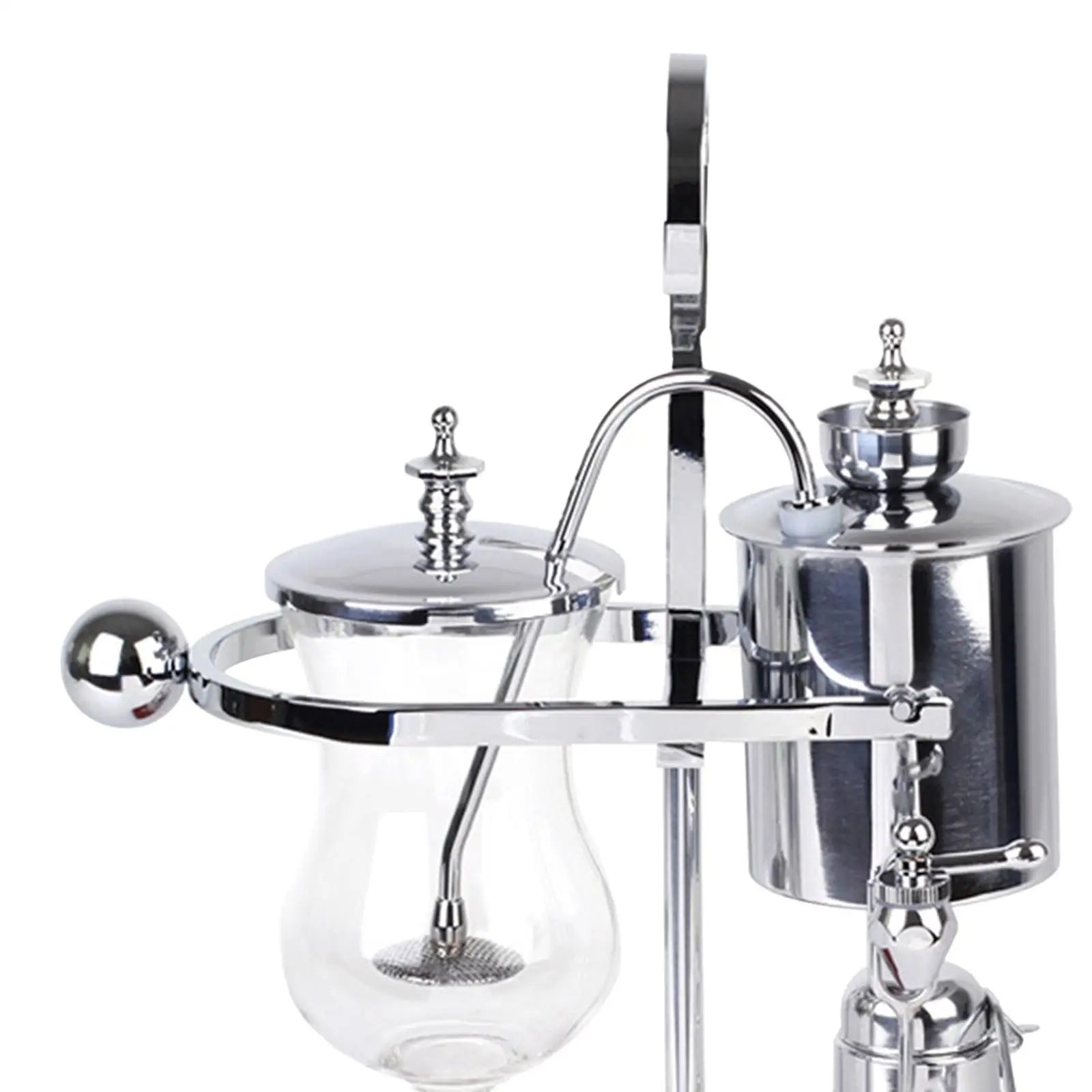 Belgian Coffee Pot Siphon Coffee Machine with Manual Luxury Anti Slip