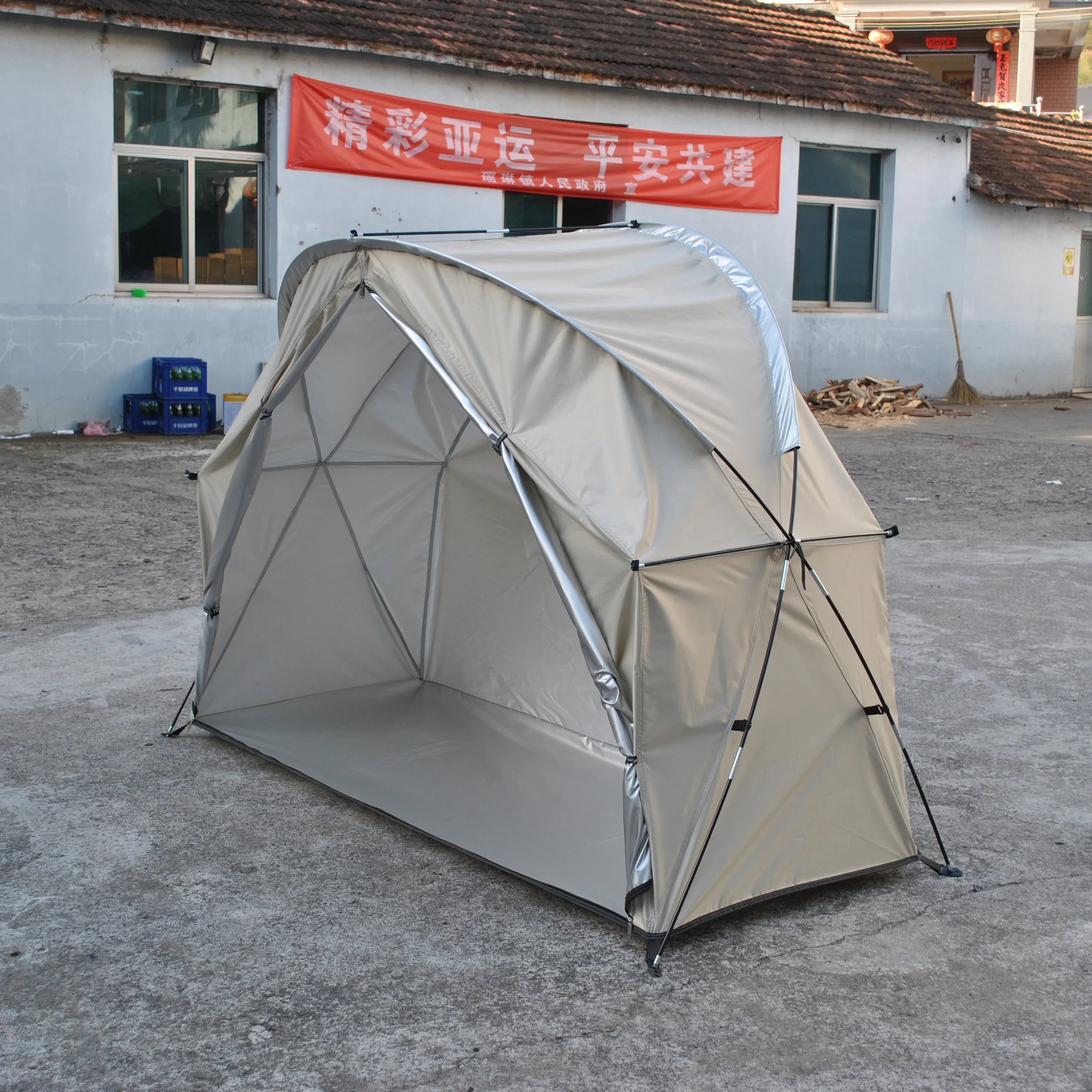 Durable Trekking tent Outdoor Individual tent,CZX-725 1 persone tent not include the cot,1 person tent,bike tent for storage