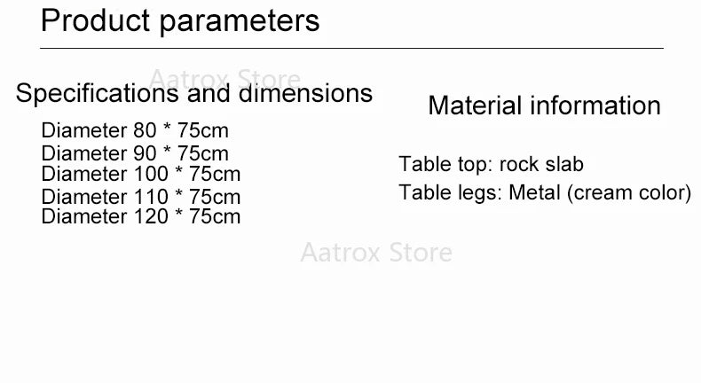 Simple Balcony Dining Table Bistro Round Nordic Modern Bar Tables Receptionist White Muebles De Cocina Kitchen Furniture HD50CZ