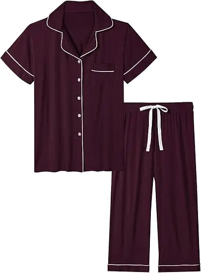 Joyaria Women's Bamboo Pajama Set