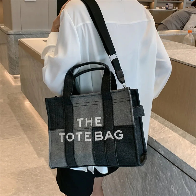 Women's Denim Tote Bag