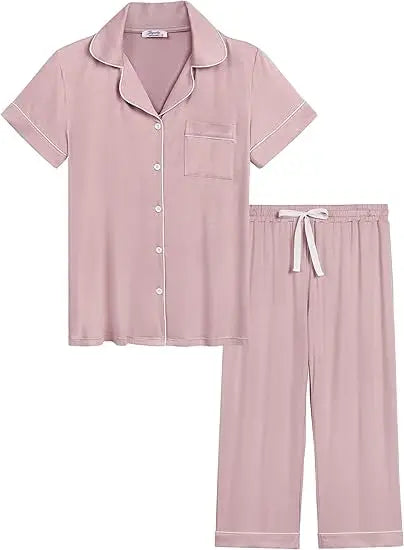 Joyaria Women's Bamboo Pajama Set