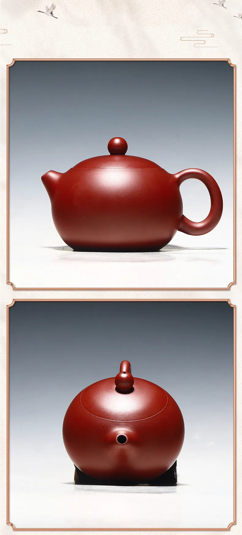 High-end Yixing Purple Clay Teapot Famous Handmade Ball Hole Filter Xishi Tea Pot Raw Ore Dahongpao Kettle Zisha Tea Set Gifts