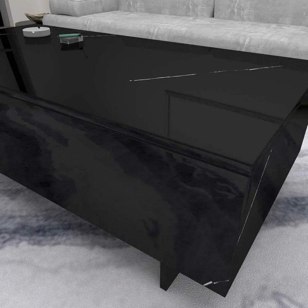 Modern Lift-Top Coffee Table with Storage