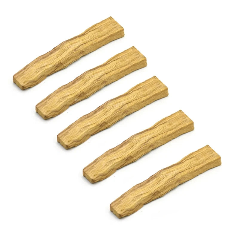 Palo Santo Natural Incense Sticks Wooden Smudging Strips Aroma Diffuser Stains Stick Aromatherapy Burn Wooden Sticks No Smell