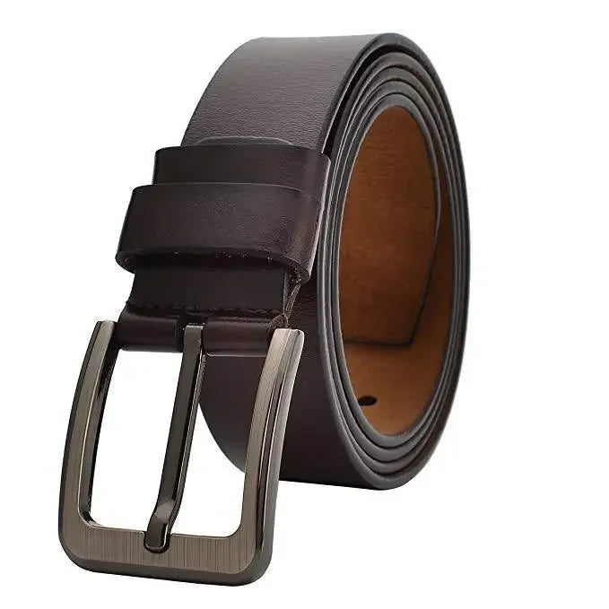 Men's Casual Luxury Designer Split Leather Belt